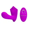 Pretty Love Double stimulateur Willie - Violet